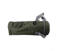 Oxford Insulated Water Bottle Cooler Bag with Shoulder Strap, Thermal Cylinder Carrier for 1.5L-2L Drinks, Camping Hiking Picnic Beach Travel(2L green)