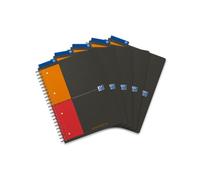Oxford International A4 Polypropylene Project Wirebound Ruled Managers Book