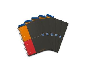 Oxford International A4 Polypropylene Project Wirebound Ruled Managers Book