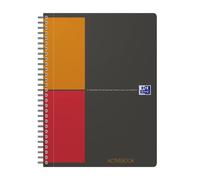 Oxford International Activebook Chequered B5 1 Stück Grey