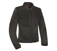 Oxford Iota 1.0 Air Ladies Motorcycle Motorbike Textile Jacket Stealth Black