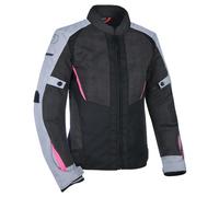 Oxford Iota 1.0 Air Ladies Motorcycle Textile Jacket Black / Grey / Pink