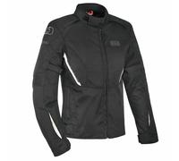 Oxford Iota 1.0 CE Waterproof Textile Ladies Motorcycle Jacket - Black / White
