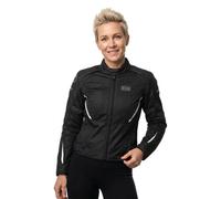 Oxford Iota 1.0 Ladies Motorcycle Motorbike Textile Jacket Tech Black / White