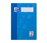 Oxford Junior 385401602/100050401 Exercise Book DIN A4 90 g/m², 2. Schuljahr, 1 x 16 Sheets, 4 Assorted Colours