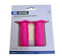 Oxford Junior Handlebar Grips - Pink