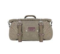 Oxford Heritage Waxed Cotton Motorcycle Motorbike Roll Bag 30 Litre Khaki