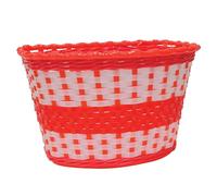 Oxford Kids' Junior Woven, Bike, Basket, Red, One Size
