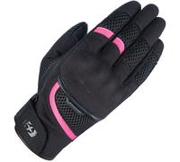Oxford Ladies Brisbane Motorcycle Motorbike Summer Gloves - Black / Pink