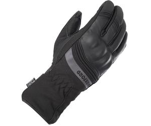 Oxford Ladies Calgary 2.0 Leather Waterproof Motorcycle Motorbike Gloves - Black