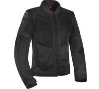 Oxford Ladies Iota Air Textile Mesh Motorcycle Motorbike Jacket - Stealth Black