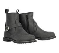 Oxford Sofia Ladies Leather Waterproof Classic Short Motorcycle Boots (Charcoal, uk_footwear_size_system, adult, women, numeric, medium, numeric_5)