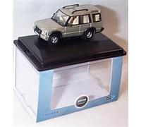 oxford LAND R0VER Discovery 2 White Gold vehicle 1:76 railway scale diecast model
