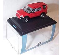Oxford LAND R0VER Discovery 3 Rimini red Metallic Vehicle 1:76 railway scale diecast model