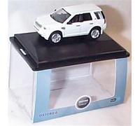 oxford LAND R0VER Freelander Fuji White Vehicle 1:76 scale diecast model