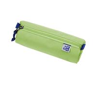 Oxford Large Polyester Durable Round Pencil Case Light Green, Light Green, 22x7x9cm, Pencil case