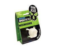 Oxford LED Silicon Bonehead Skeleton Bicycle / Bike Light Rear - White