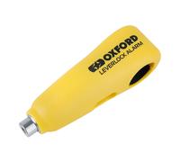 Oxford Products Motorcycle Security Alarm LeverLock – Yellow