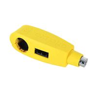 Oxford Leverlock Brake Lever Lock Yellow