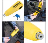 Oxford Products Motorcycle Security Alarm LeverLock – Yellow