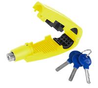 Oxford Leverlock Alarm Brake Lever Lock Yellow
