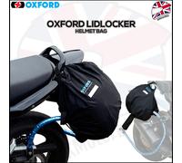 Oxford Lidlock Lockable Helmet Bag Wp Motorcylce Chains Cable Lock Bag OX624