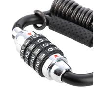 Oxford LidLock Motorbike/Scooter Helmet / Lid Lock OX656 -Black Combination Lock