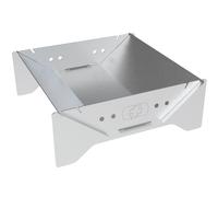Oxford FirePit (inc case) Compact Flat-Pack Barbeque Grill, Stainless Steel. Packable Firepit/Camping Stove