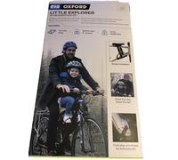 Oxford Unisex Little Explorer Top Tube Mounted Child Seat, Black, Ideal for ages 3-6 years 22Kg weight limit UK