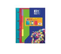 Oxford Live & Go Europeanbinder A4+ 5x5 Rings Folder 10 Units