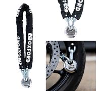 Oxford Discus 10 Motorcycle Bike Chain & Combination Padlock - 10mm x 1.5Mtr