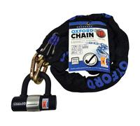 Oxford LK144 Chain10 Chain Lock & Mini Shackle 10mm x 1400mm
