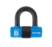 Oxford Products LK181 HD Mini U Lock 14mm. Bicycle Diamond and Motorcycle Gold Sold Secure. Disc Lock.