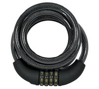 Oxford Lk204 Combi Lock, Smoke, 1.5m x 12mm