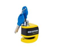 Oxford Rider Equipment Disc Lock Scoot XA5 5.5 mm Alarm Golden