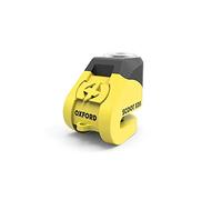 Oxford Scoot XD5 Motorcycle Scooter Disc Lock 5mm Pin Strong Alloy Yellow New