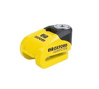OXFORD LK265 - Quartz Disc Lock, Yellow/Black, 6mm