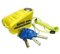 OXFORD LK276 Alpha XD14 Motorcycle Motorbike Brake Disc Lock 14mm Pin Yellow