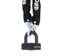 Oxford LK308 HD MAX Chain Lock 12mm x 1.5m. Motorcycle Sold Secure Gold Rated Security Lock.