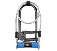 Oxford LK349 D Motorcycle Lock with Alarm, Pro Secured by Design (SBD) & Cable, 320mm x 173mm (Includes 1.2m Cable)