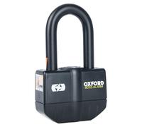 Oxford LK484 Motorbike Motorcycle Boss Alarm 16mm Padlock Black