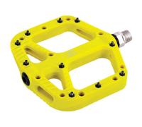 Oxford Loam 20 Nylon Flat Pedals - Durable Composite Body, Cro-Mo 9/16" Axle, Sealed Bearings, 10 Grip Pins | MTB, Trail & Urban Use