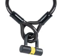 Oxford Motorcycle Security Loop Lock15 Cable Lock + Mini Shackle 15mm x 2.0m LK221