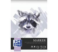 Oxford Marker pad A4, 15 Sheets, 180 g, Shortened