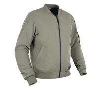 Oxford Men's Bomber Dry2Dry Motorcycle Jacket, Khaki, 4XL