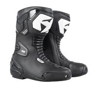 Oxford Men's Cypher 1.0 Dry2Dry Motorcycle Boots, Black/White, UK 11 (EU 45)