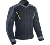 Oxford Men's Delta 1.0 Air Jacket, Black/Grey/Fluorescent, X-Large/44