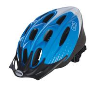 Oxford Men's F15 Hurricane Cycle Helmet - Blue/White, Medium