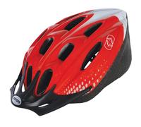 Oxford Men's F15 Hurricane Cycle Helmet - Red/White, Large