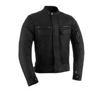 Oxford Men's Hardy 2.0 Dry2Dry Wax Motorcycle Jacket, Black, M